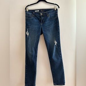 Kut from the Kloth Catherine Boyfriend jeans dark wash